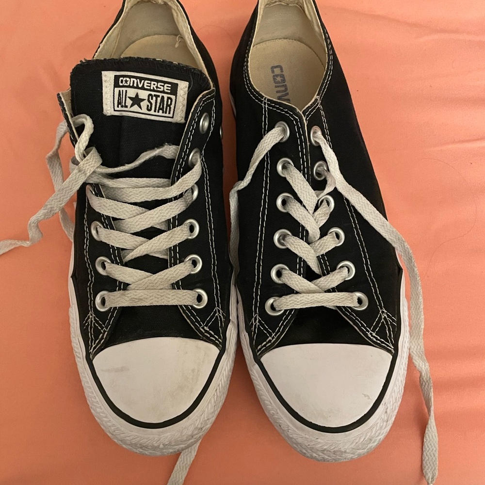 Women converse